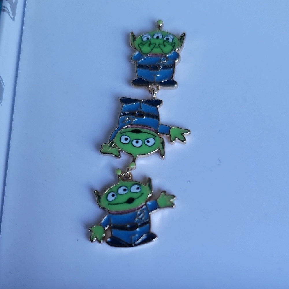 Disney Pixar BaubleBar Alien Earrings - Picture 3 of 5